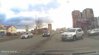 Видео г. Красноярск, ул. Взлётная выскочил, вспышка справа от Александр Волков, Взлётная улица, Красноярск, Россия