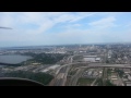 Cessna 172 Landing at Tampa's Peter O'Knight