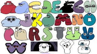 Alphabet Lore But Everyone Is Fat Transform A-Z...