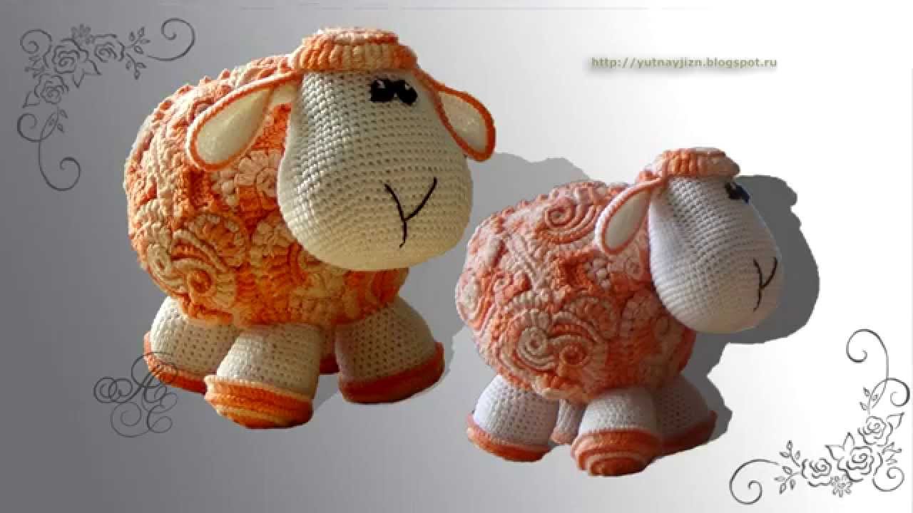 Вязаная овечка крючком Вязаная овечка крючком