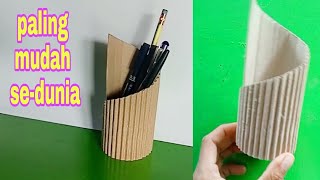 Cara Membuat Tempat Pensil Dari Kardus
