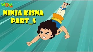 Ninja Kisna - Kisna Funny Gags - Animation cartoon part 5- As seen on DISCOVERY KIDS
