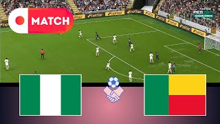 Nigeria Vs Benin World Cup Qualifying 2025 Match Simulation Efootball Pes 21 Gameplay