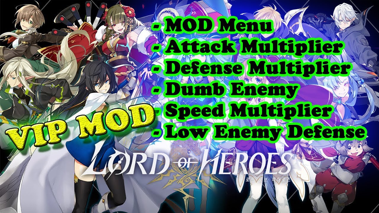 Lord of Heroes anime games Ver. 1.3.022304 MOD Menu APK Lord of Heroes anime games Ver. 1.3.022304 MOD Menu APK