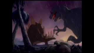 Fantasia Running Down Stegosaurus