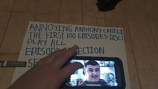 Annoying Anthony Canter The First 100 Episodes Disc 1 Blu-Ray Menu
