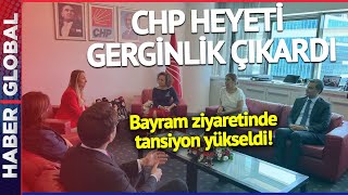 Bayram Ziyaretinde Tansiyon Yükseldi Chp Heyeti Gerginlik Çıkardı