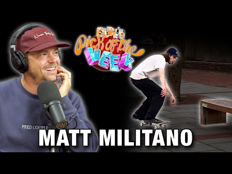Matt Militano - Eldy's Pick Of The Week