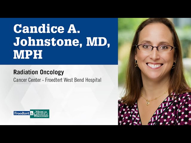 Watch Dr. Candice Johnstone, radiation oncologist on YouTube.
