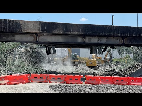 95 North Ramp Construction (time lapse)