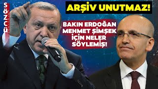 Arşiv Unutmaz! Erdoğan'ın Mehmet Şimşek ile İlgili Sözleri Yeniden Gündem Oldu!