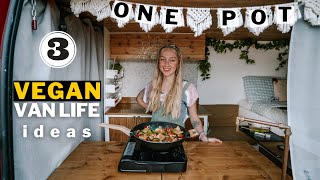 3 Vegan Van Life Recipes Cinematic Video From Our Tiny Kitchen