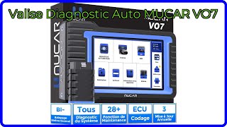Avis 2025 Valise Diagnostic Auto Mucar Vo7. Détails Essentiels