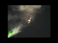 Drop in the ocean: Ballistic missile smashes 'enemy ship' during Russian drills