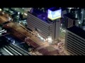 横浜ランドマークタワーの展望台SKY GARDENから撮影したミニチュア風動画