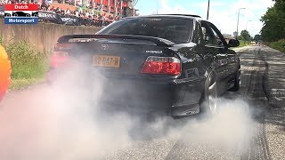 Cars Leaving Cars & Coffee Twente 2019! - Chaser, PD650i, Supra, Performante, Skyline, F12,...
