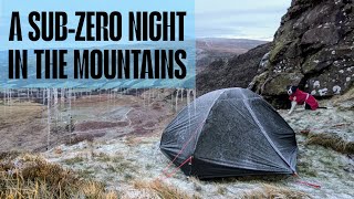 Freezing Conditions In The Brecon Beacons Bannau Brycheiniog