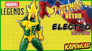 MARVEL LEGENDS RETRO SPIDER-MAN WAVE ELECTRO REVIEW