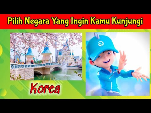 Pilih Negara Yang Ingin Kamu Kunjungi sesuai Boboiboy Favorit