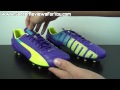 Puma evoSPEED 1.3 Leather Prism Violet/Fluo Yellow - Unboxing + On Feet