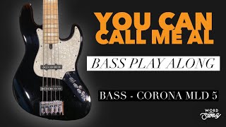 YOU CAN CALL ME AL | Paul Simon | Bass Cover (Notation & TAB available in descri