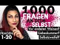 1000 Fragen an dich selbst / 1 - 20 / Wie fühlt sich Liebeskummer für mich an?