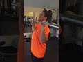 Standing Barbell Shoulder Press