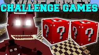 Minecraft Nightmare Freddy Challenge Games - Lucky Block Mod - Modded Mini-Game
