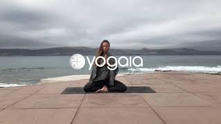 Meditación junto al mar