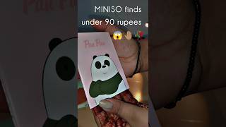 Cheap Miniso Finds Diary Edition