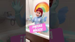Diversión En El Baño Con Pintura Mágica Lalabla