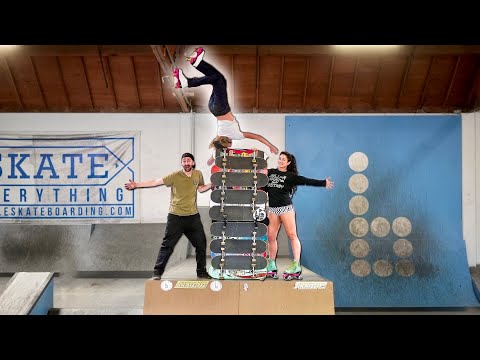 THE HIGHEST FRONT FLIP IN BRAILLE HISTORY?!