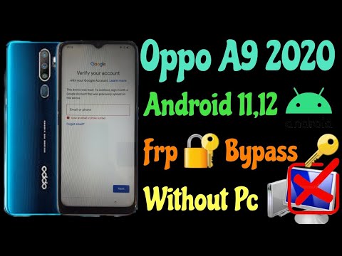 Oppo A9 2020 (CPH1937) Frp Google account bypass, Oppo A9 2020 (CPH1937) Frp Google account bypass,