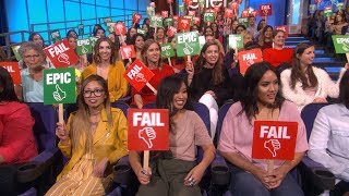 Ellen's Audience Plays 'Epic or Fail' Ellen's Audience Plays 'Epic or Fail'