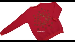 Kumaş Boyama Tekni̇ği̇ İle Sweatshirt Di̇ki̇mi̇
