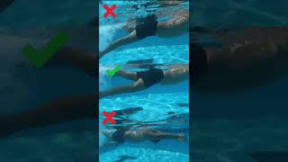 How To Swim Freestyle Correctly Fix Your Bent Knees And Improve Your Flutter Kick