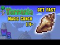 Terraria how to get Magic Conch on 1.4.4.9 (SEED)