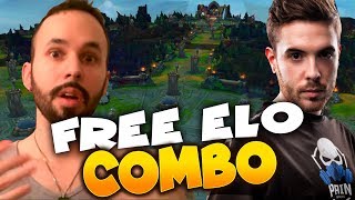 COMBO INVENCIBLE DUO CON KAMI! FREE ELO PARA TODOS! lol eldelabarrapan
