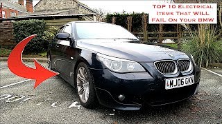 TOP 10 Electrical Items That WILL FAIL On Your BMW E60 & E90....... These Issues Will KILL Your BMW
