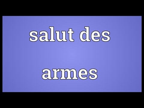Header of Salut Des Armes
