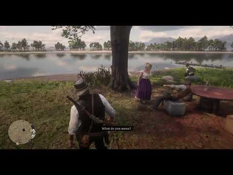 RDR2   John hitting on Karen