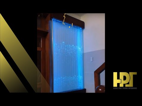 VÁCH TRANG TRÍ BỌT NƯỚC - HƯNG PHÚ TRUNG INTERIORS - 093 813 7038 -www.hungphutrung.com