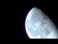 Half Moon 1080p Full HD Video Test 30X Zoom 350X Digital Sony Handycam Camcorder