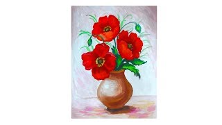 Как нарисовать вазу с цветами - урок рисования для. - Pinterest Рисунок цветок поэтапно для начинающих и детей - карандашом