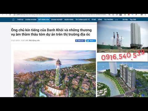 ÔNG CHỦ DANH KHÔI THÂU TÓM 3 LÔ ĐẤT VÀNG KHU DÂN CƯ CỒN TÂN LẬP | THE ASTON NHA TRANG