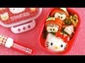 How to Make Hello Kitty Bento Lunch Box (Recipe) キティちゃん弁当 (キャラ弁 レシピ)