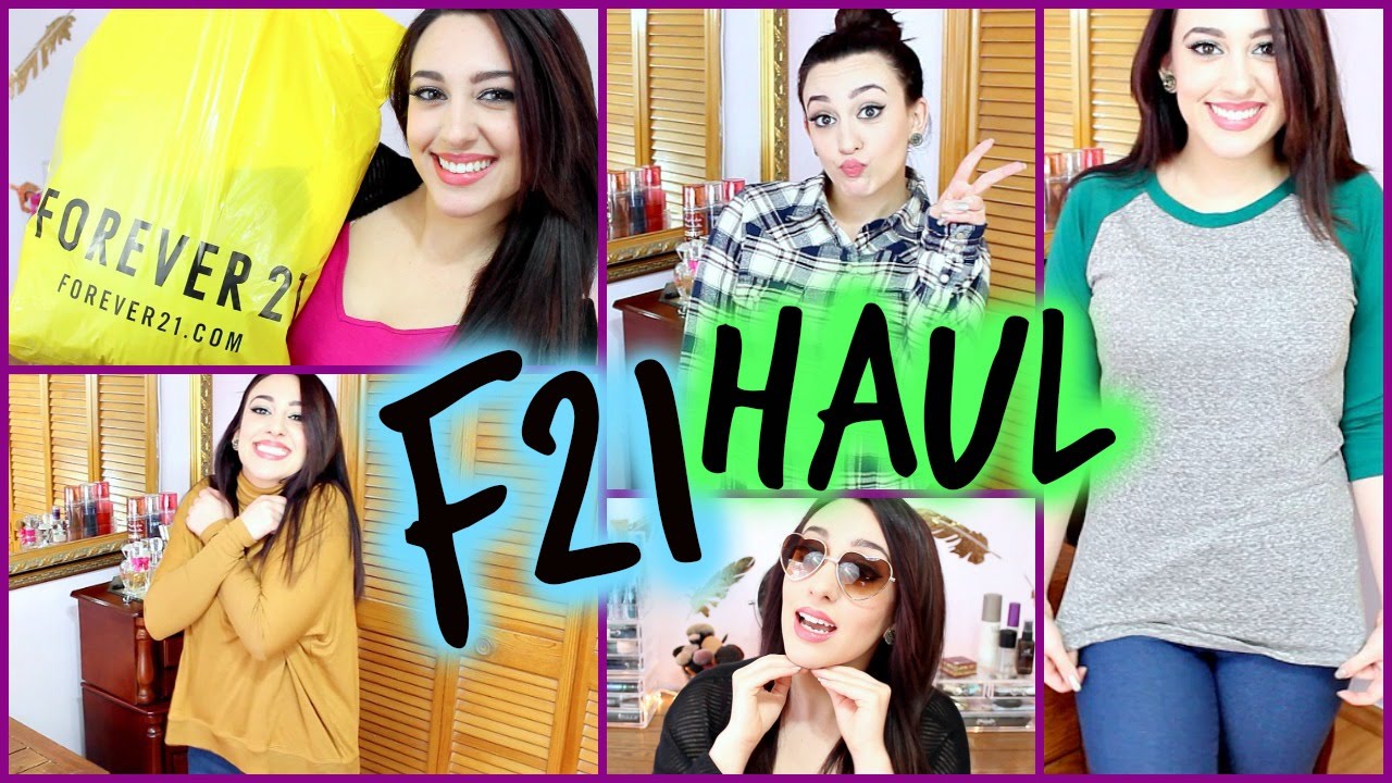 Forever 21 Haul + Try On! - YouTube