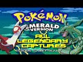 Pokemon Emerald: ALL Legendary Pokemon Locations!!