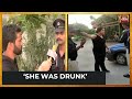 Drunk Women Lost Her Calm Over 'Delay In Opening Gates' Misbehaves & Abuses Security | Case Filed
