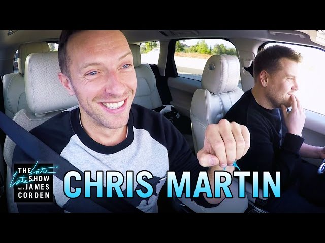 Coldplay’s Chris Martin Goes Carpooling With James Corden - Video